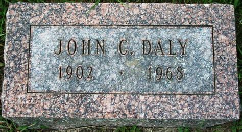 Needles in the Haystack: Tombstone Tuesday - John Charles Daly - January 31, 2017