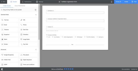 How to create an exhibitor registration form – a complete tutorial for 2021