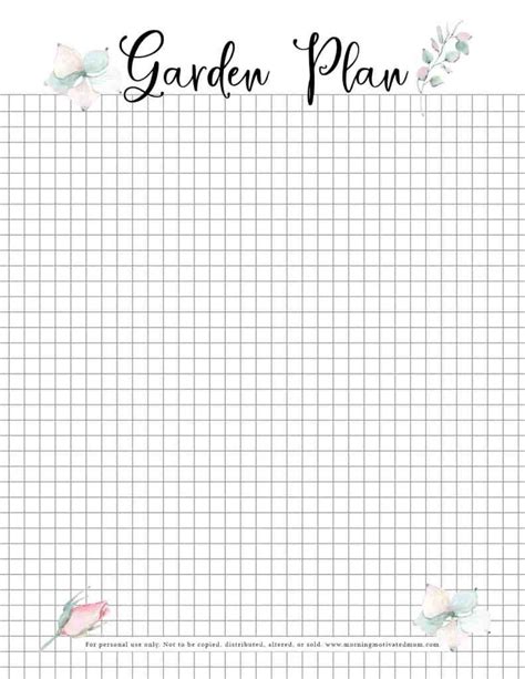 Free Printable Garden Planner – Morning Motivated Mom