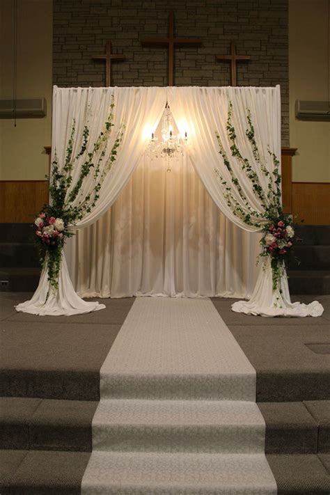 34 Breathtaking Church Wedding Decorations - Mrs to Be