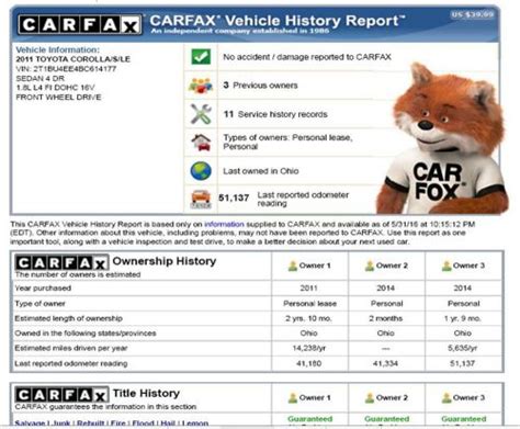 Purchase CARFAX REPORT BY VIN in Willoughby, Ohio, United States, for US $4.80