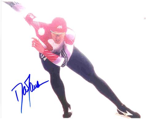 AUTOGRAPHED SIGNED photo DAN JANSEN Speed Skating - Main Line Autographs