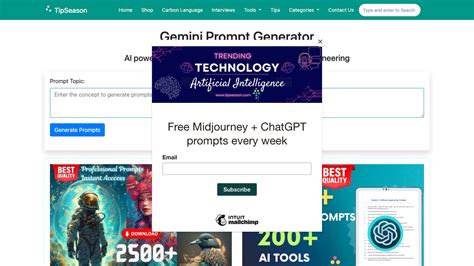 Gemini Prompt Generator - Trending AI tool for Prompt Engineering and ...