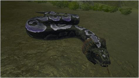 Ark Titanoboa Guide (Abilities, Taming, Food, Saddle, Breeding, Drops ...