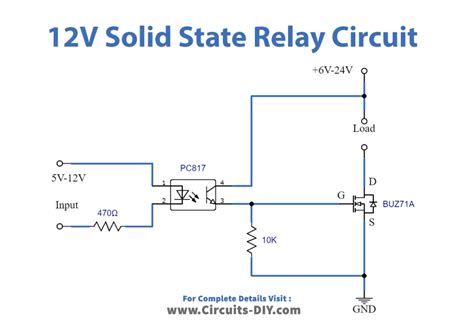 relay schematic diagram - Circuit Diagram