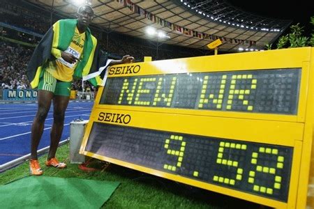 100M World Record Time - Men's 100 metres world record progression ...