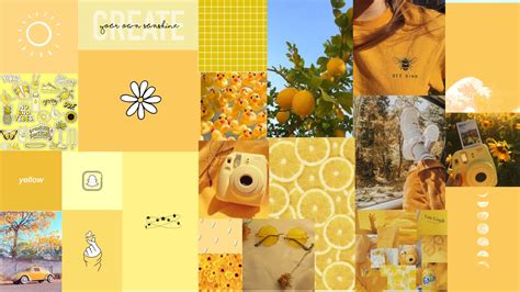 Share 80+ yellow aesthetic wallpaper laptop latest - in.cdgdbentre