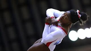 Simone Biles wins first World vault title in 2018