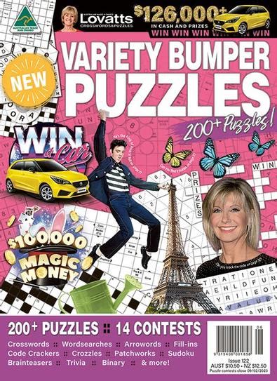 Lovatts Variety Bumper Puzzles Magazine Subscription