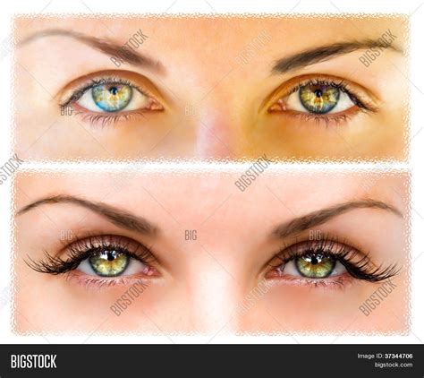 False Eyelashes Image & Photo (Free Trial) | Bigstock