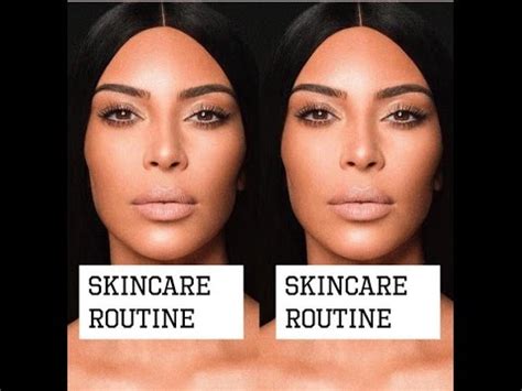 KIM KARDASHIAN SKINCARE ROUTINE 2018 - YouTube