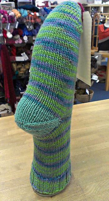 Ravelry: Afterthought Heel Socks in Multiple Gauges pattern by Kaity Fraker