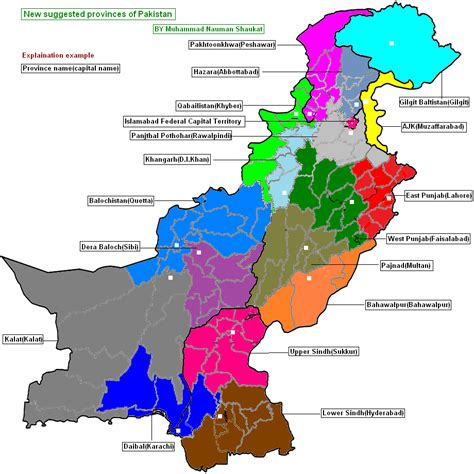 Pakistan provinces New: Pakistan Provinces new