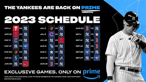 Prime Video to Stream 20 New York Yankees Games in 2023