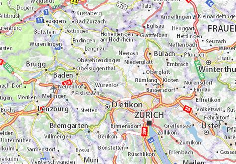 MICHELIN Buchs map - ViaMichelin