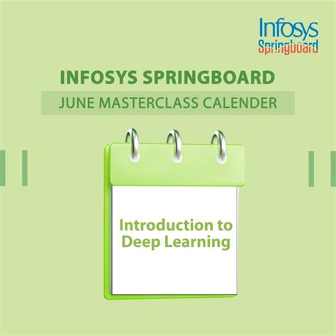 Infosys Springboard on LinkedIn: Introduction to Deep Learning | Infosys Springboard Masterclass ...