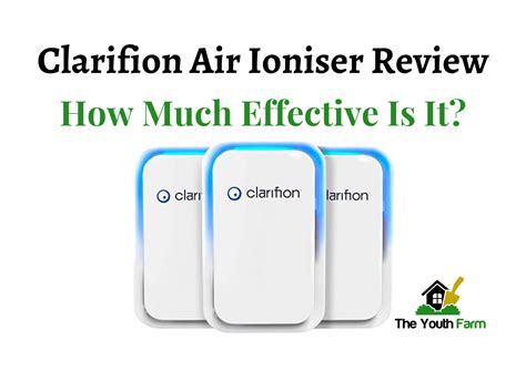 Clarifion Air Ioniser Reviews | Another Gimmick? - TheYouthFarm