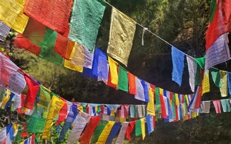 Prayer Flags Outnumbers Stray Dogs in Bhutan