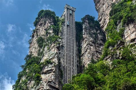 Bailong Elevator Tarikan Baru Di Taman Hutan Zhangjiajie, China | BuzzKini