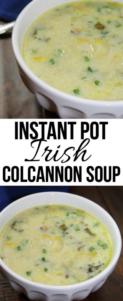 Instant Pot Irish Colcannon Soup