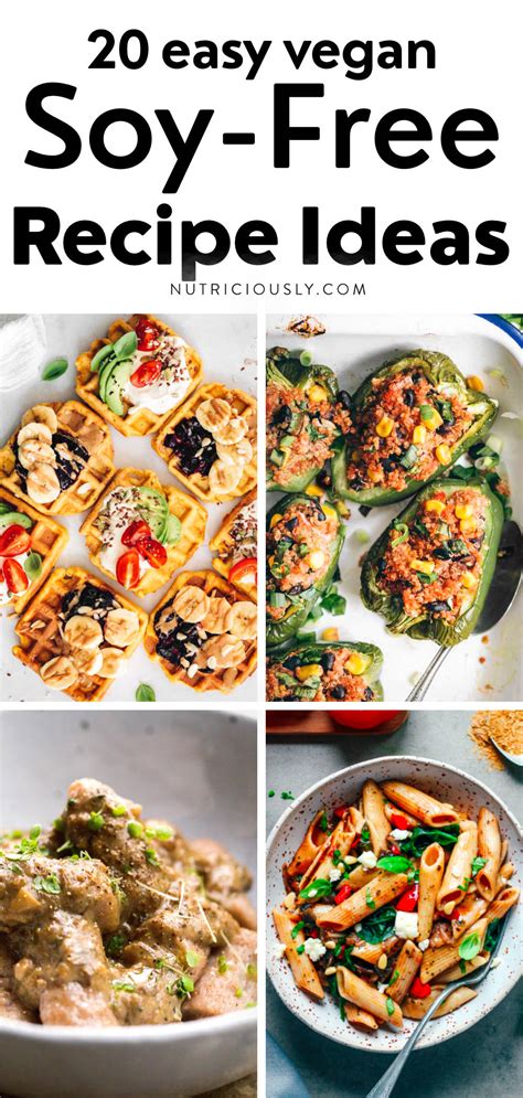 20 Delicious Soy-Free Vegan Recipes – Nutriciously