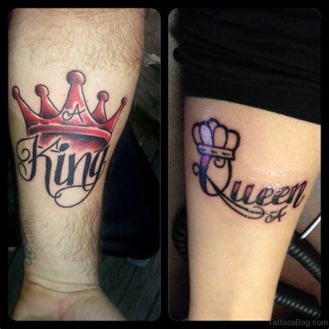 48 King And Queen Tattoos For Wrist