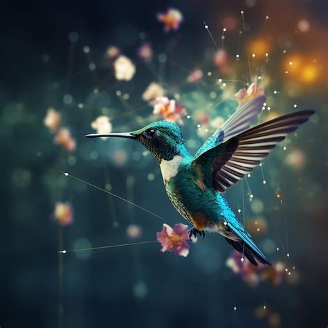 Premium AI Image | hummingbird wallpaper 4k