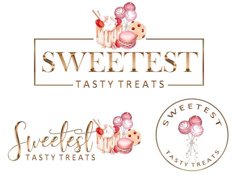 Sweet Treats Logo Design Homemade Treats Logo Business | Etsy