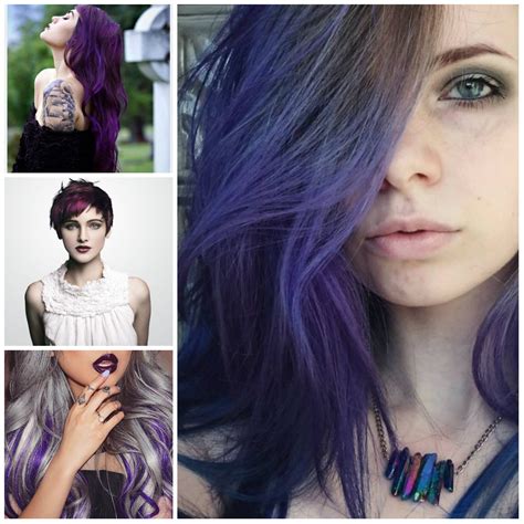 Dark Purple Hair Color Ideas – 2021 Haircuts, Hairstyles and Hair Colors