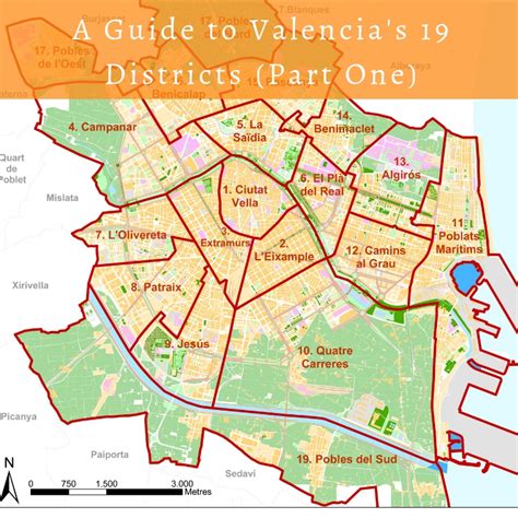 A Guide To Valencia’s 19 Districts – Part One – Valencia Property