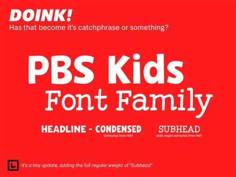 PBS Kids Font Family by LyricOfficial on DeviantArt