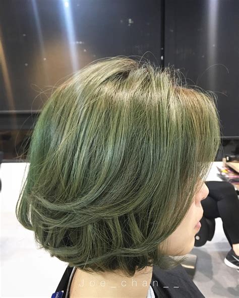 Ash Green Hair Inspirations | Hera Hair Beauty