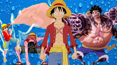 Monkey D. Luffy GEAR Second, Third, Fourth Transformations - YouTube