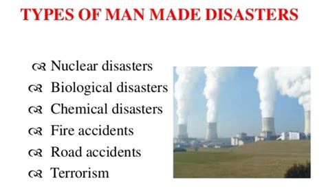 Understanding Man-made Disasters