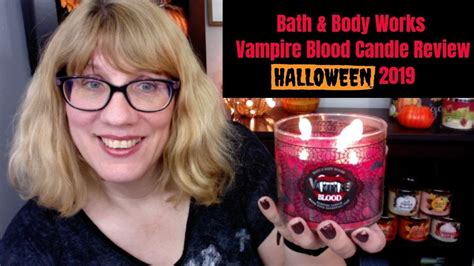 Bath & Body Works Vampire Blood Candle Review - Halloween 2019 - YouTube