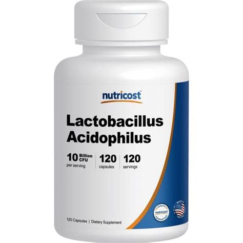 Nutricost Lactobacillus Acidophilus - Lowest Prices Guaranteed!