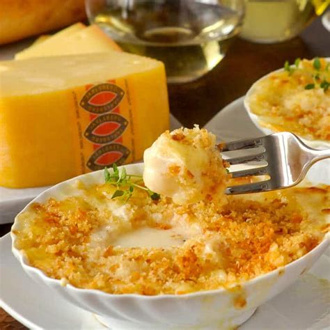 Scallops au Gratin with Jarlsberg Cheese. A delicious appetizer or ...