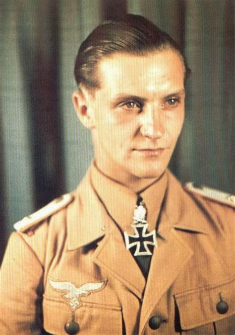 World War II Pictures In Details: Portrait Photo of Hans-Joachim Marseille