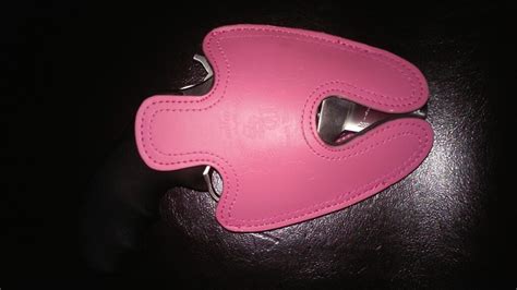 Universal Pink Leather Holster - Full Size - IWB - Ambidextrous