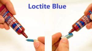 Loctite Blue Vs. Red – Differences to Know – Rx Mechanic