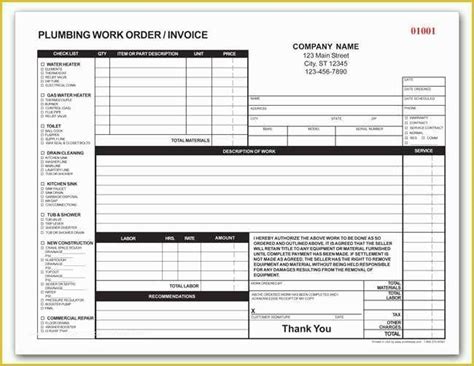 Plumbing Work order Template Free Of Property Building Maintenance forms | Heritagechristiancollege