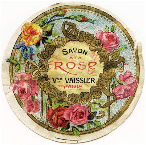 Free Vintage Images French Beauty Labels | Old Design Shop Blog ...