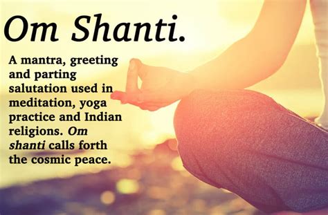 Om Shanti Mantra Meditation: Sanskrit Meaning, Guided Video, and MP3