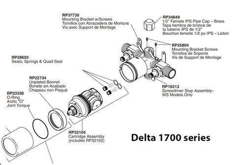 Delta Monitor Shower Faucet Parts List | Reviewmotors.co