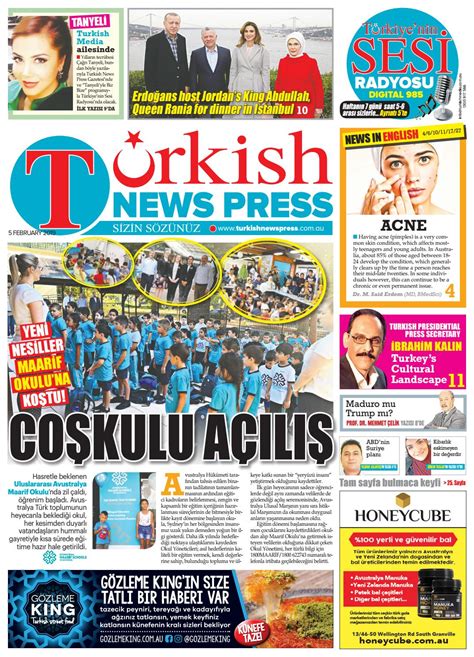 Turkish Newspaper Issue 40 by Turkish News Press - Issuu