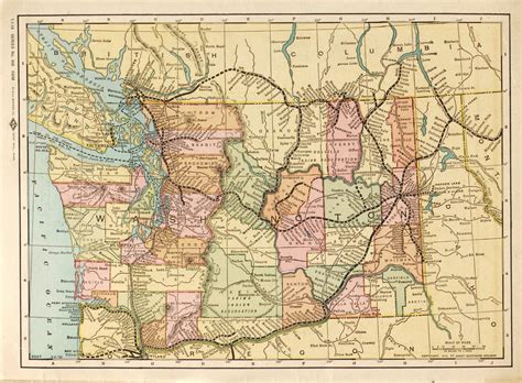 Great Northern Railway routes in Washington State | Great northern railroad, Historical maps ...