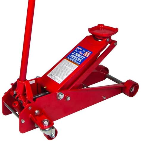 American Lifting 3-Ton Floor Jack Professional Heavy-Duty Hydraulic Car ...