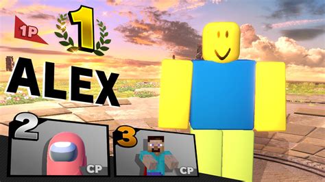 Roblox Noob [Super Smash Bros. Ultimate] [Mods]