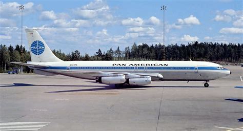 Pan Am 707 | Pan american, Boeing 707, Vintage aircraft