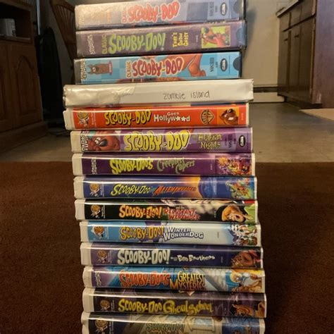 Other | Set Of Scoobydoo Vhs Tapes | Poshmark